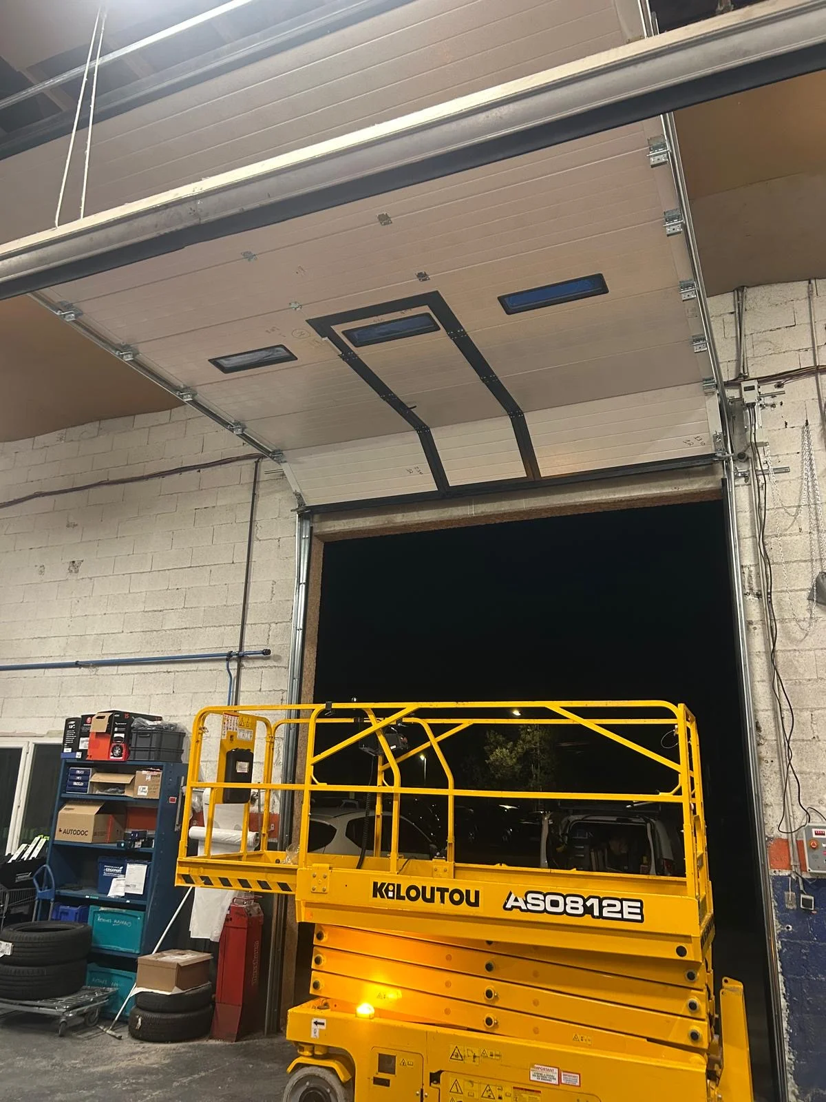 Installation et depannage porte sectionnelle a Versailles