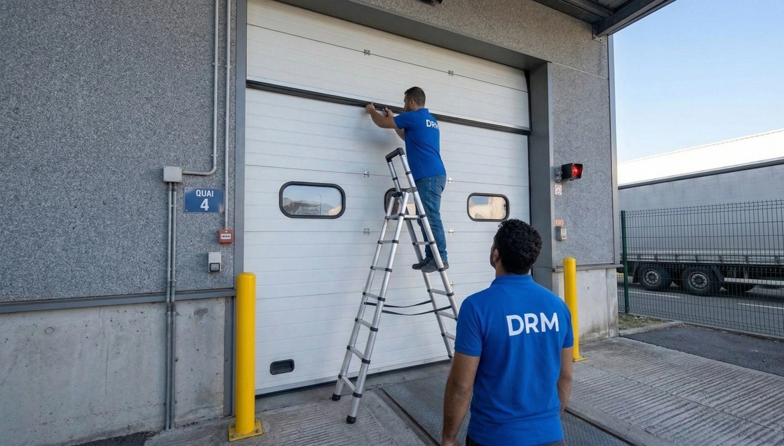Panne de motorisation - porte sectionnelle Paris
