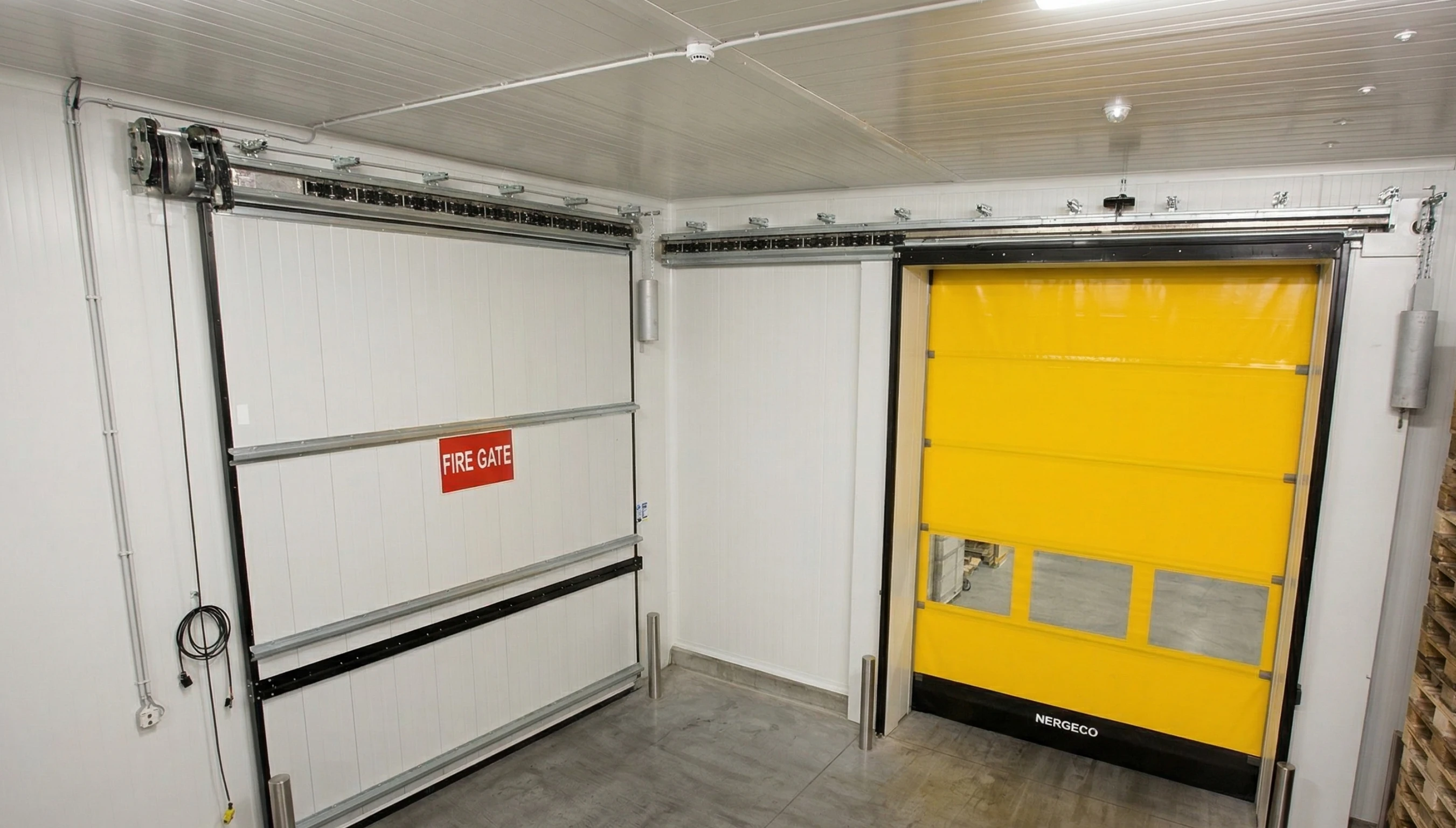 Porte souple rapide pour flux logistiques a Paris Porte souple rapide Paris - optimisation flux logistiques