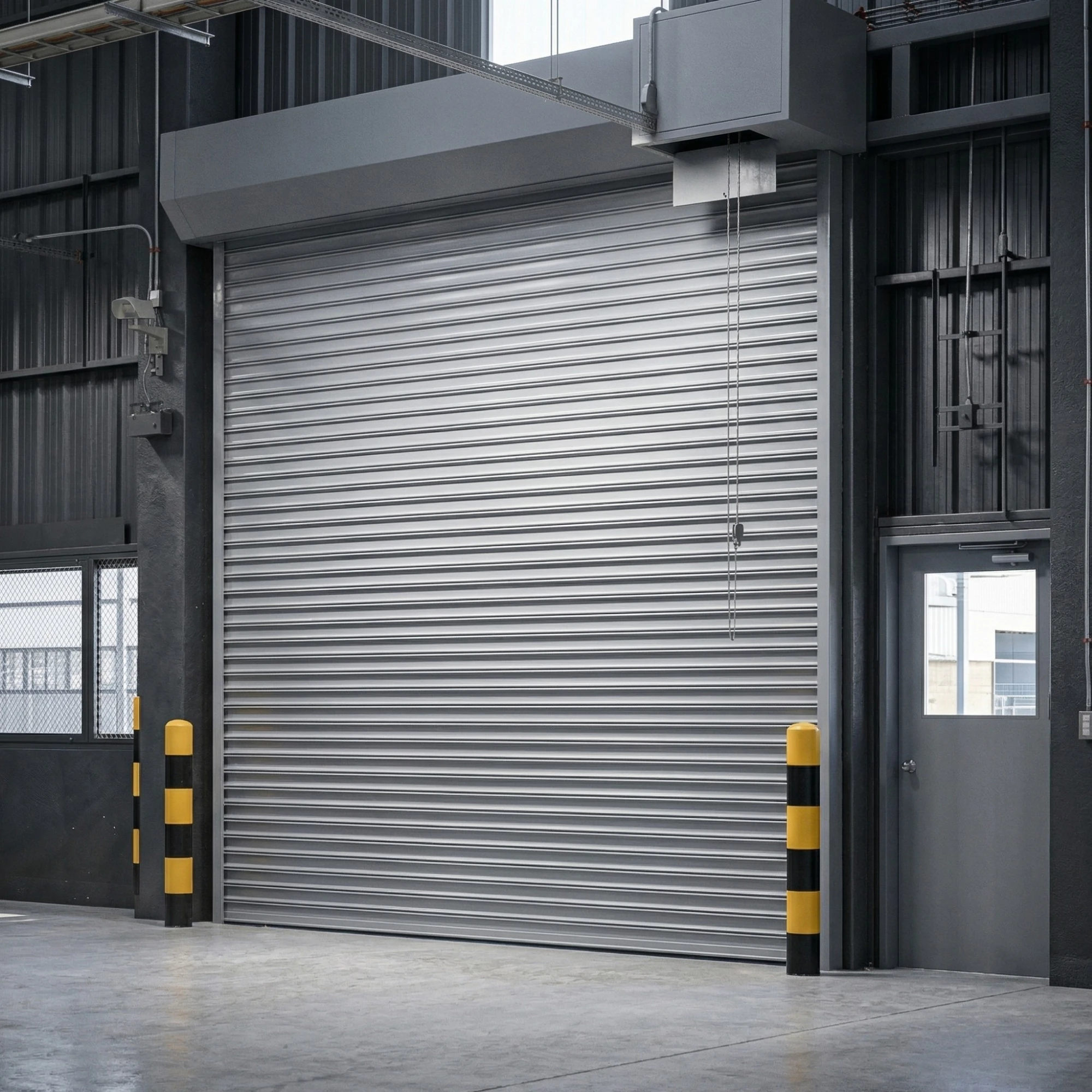 Rideau metallique industriel a Paris Rideau metallique industriel Paris - installation entrepot